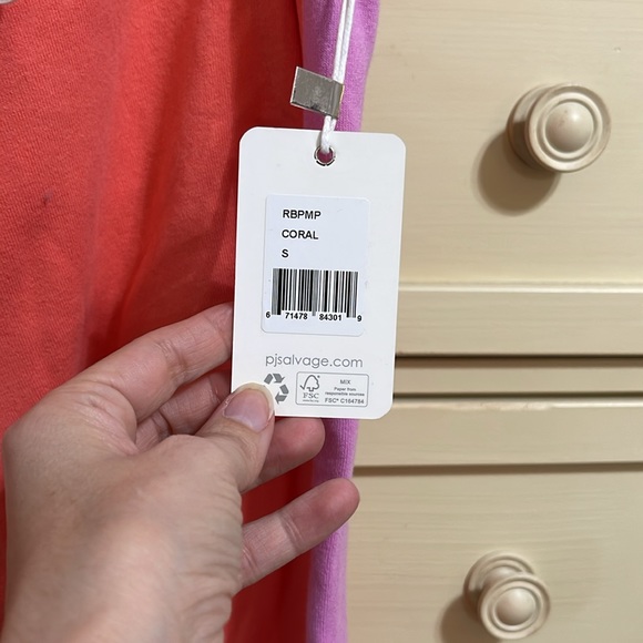 Pj salvage size small NWT pajama bottom - Picture 2 of 4